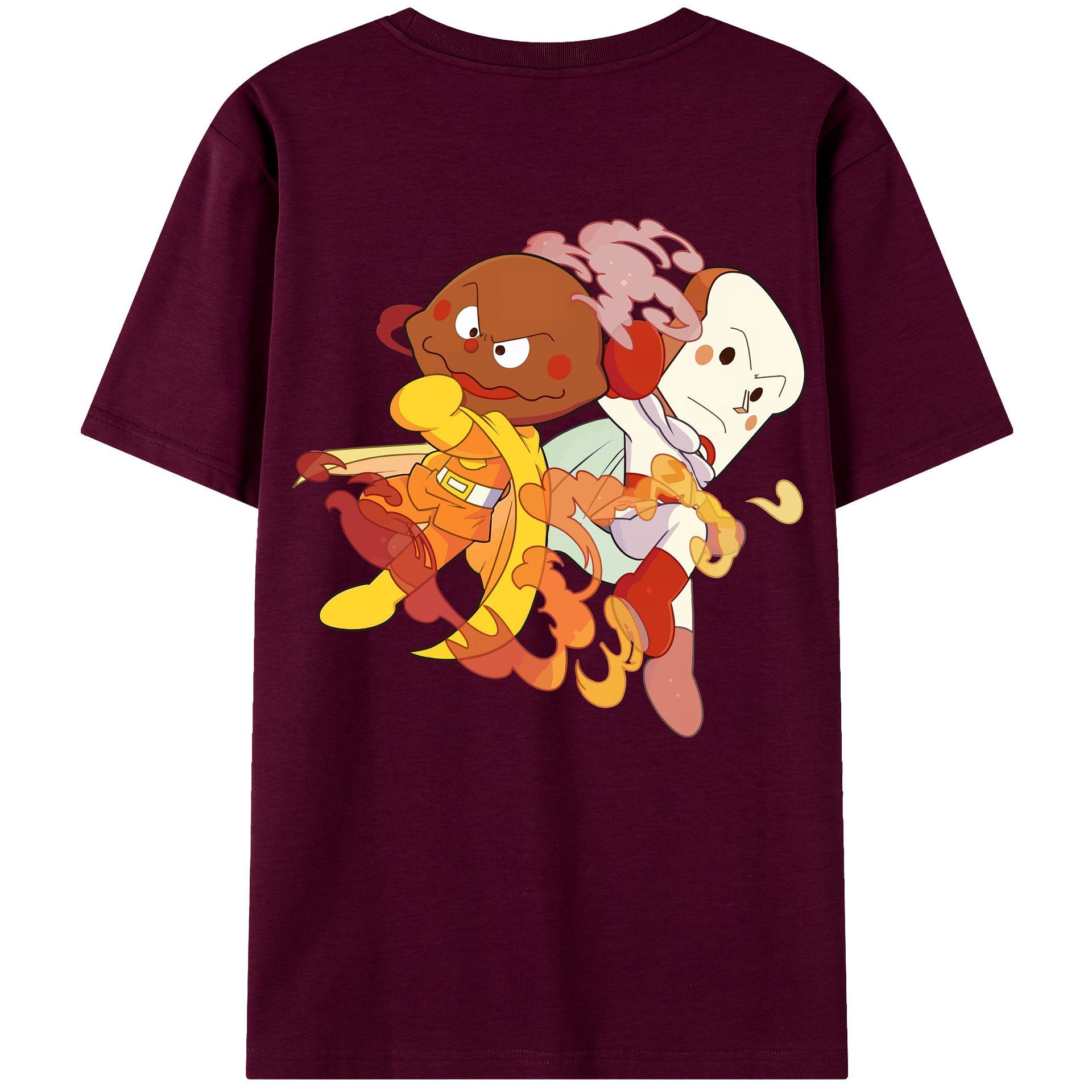 （画像用） アンパンマン Anpanman レディース半袖Tシャツ(バックプリント)